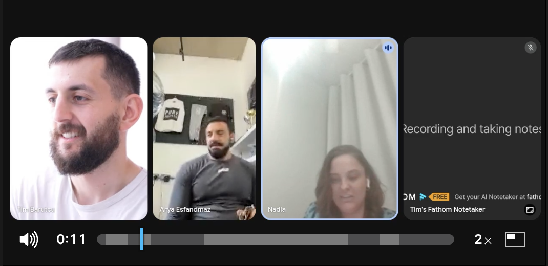 Group client call